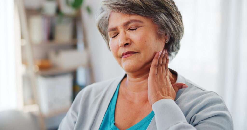 dor no pescoço frequente